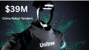 Unitree humanoid robot amid China's $39M procurement tenders