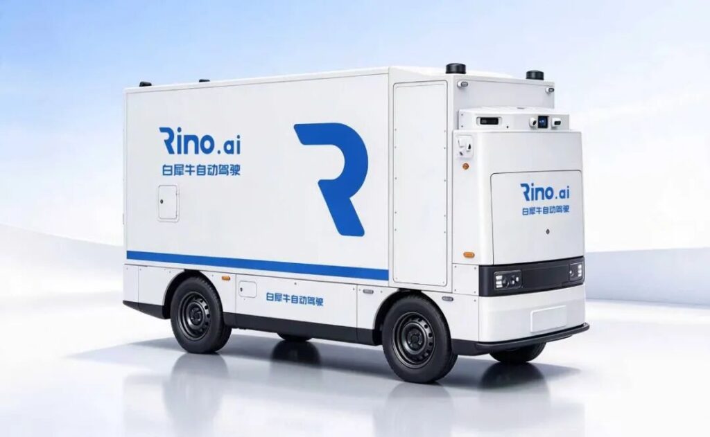 Rino.ai autonomous driving car